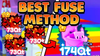 *NEW* BEST FUSE METHOD To Get STRONGEST PET In PET SIMULATOR X! BEST METHOD! AND MUCH MORE!