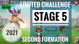 Lords Mobile Limited challenge Stage 5 Dream Witch Second Formation (Saving Dreams) Solitary Slumber