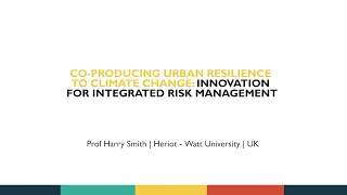 Prof Harry Smith | Heriot-Watt University | UK