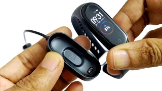 Xiaomi Mi Band 4  -Remove Strap and Charge - How to