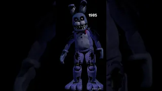 Withered bonnie timeline #fnaf #fivenightsatfreddys #fnafedit #bonnie