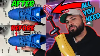 Tight ToeBox Solution!!! How To Make Your Sneaker’s (Dunk/Jordan) Toe Box Wider!!!*Quickest Way*