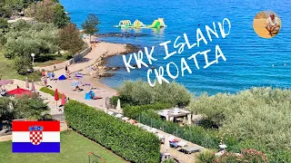 Malinska, Krk Island Croatia Beach Walk