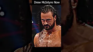 Drew McIntyre Then 🤢 Vs Drew McIntyre Now 🔥 #wwe #drewmcintyre #shorts