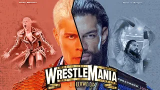 Cody Rhodes vs Roman Reigns---Custom Promo