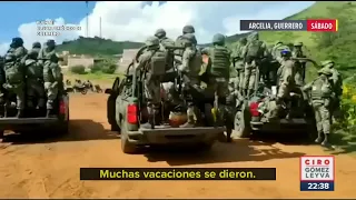 Pobladores de Arcelia, Guerrero expulsaron a militares | Noticias con Ciro Gómez Leyva