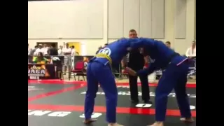 Killer Judo Throw at BJJ Tournament
