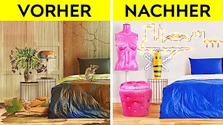 COOLE HACKS FÜR DEIN ZUHAUSE || DIY-Deko-Ideen für Eltern & Kinder! Umgestaltung-Tipps auf 123 GO!