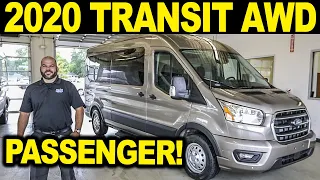 2020 Ford Transit Passenger Van AWD - Exterior & Interior REVIEW