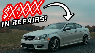 1 MONTH OWNERSHIP With W204 C63 AMG! Is The C63 A Good Car In 2024? Too Expensive?