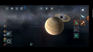 what happen if black hole ate saturn