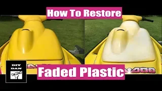 How To Restore Faded Plastic Trim