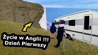 Pierwszy Dzień w Anglii !!! - Ogarniamy Przyczepę, Kąpiemy się i Zwiedzamy Białe Klify w DOVER (796)