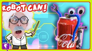 DIY Coca Cola ROBOT Friend with HobbyHarry on HobbyKidsTV