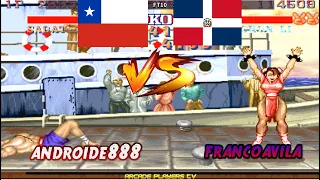 Street Fighter II' - Champion Edition ➤ androide888 (Chile) vs francoavila (Dominican Republic)