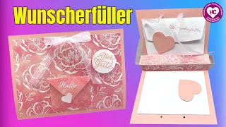 Verpackung basteln für Geldgeschenke