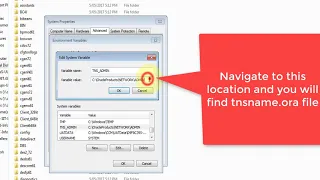 How to find TNSNAME ORA FIle