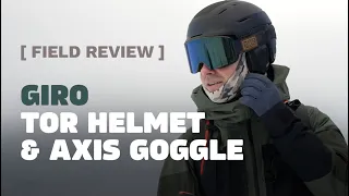 2023 Giro Tor Helmet and Axis Goggle - [FIELD REVIEW] 4K