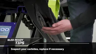 Inspect Your Carbides - Sled Ready Tips - Polaris Snowmobiles