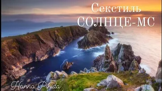 Секстиль СОЛНЦЕ-МС(Середина неба).Солнце в 11-м доме во Льве.Hanna Pihida