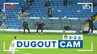 DUGOUT CAM! | Marcelo Bielsa celebrates Jack Harrison screamer! | Leeds United 5-2 Newcastle United