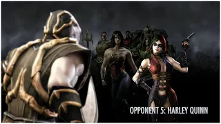 Injustice: Gods Among Us Arcade #5 - Scorpion Vs. Harley Quinn | No Commentary