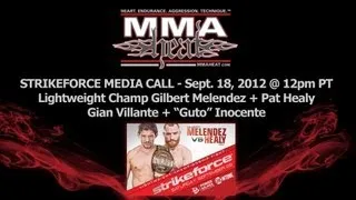 Strikeforce: Melendez vs Healy Pre-Fight Media Conference Call (LIVE 9/18 @ 12pm PT)