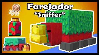 MINECRAFT 1.20 - SNIFFER! OS SEGREDOS DO MOB FAREJADOR DA VOTAÇÃO DE MOBS