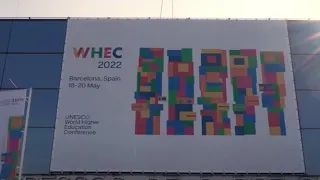 Snapshots of UNESCO World Higher Education Conference 2022