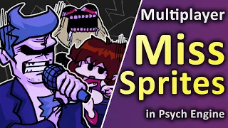 FNF Multiplayer Miss Sprites in Psych Engine (+ Download)