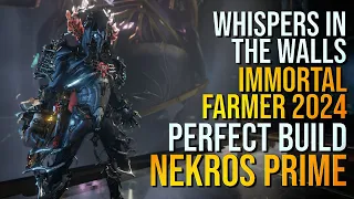 Nekros CAN'T DIE Right Now! | The Perfect ENDGAME FARMING Build Warframe 2024