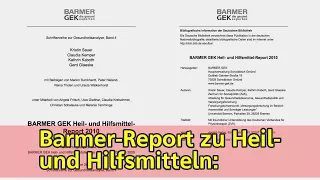 Barmer-Report zu Heil- und Hilfsmitteln: