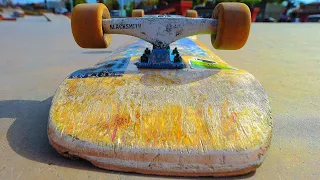 THE WORST BOARD AT OAKDALE SKATEPARK?!