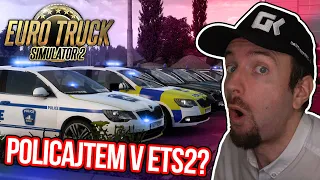 POLICAJTEM V ETS2? | Euro Truck Simulator 2 Multiplayer