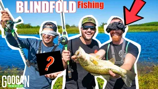 Googan 1v1 BLINDFOLD Fishing CHALLENGE!