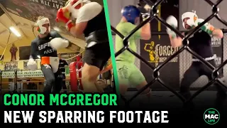 Conor McGregor New Sparring Footage from 2024