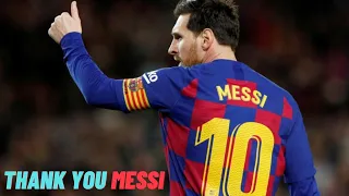 Thank You Messi | FC Barcelona |