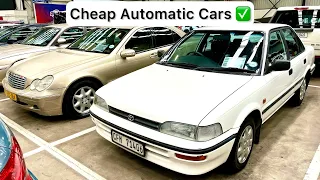 I FOUND The Cheapest Automatic Cars at Webuycars !!