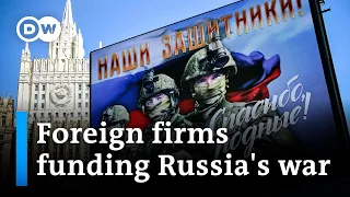 How much power do foreign businesses actually have to defund Russia’s war? | DW News