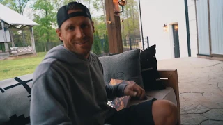 Chase Rice at Home with Haute Living Magazine