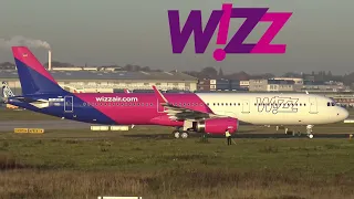 First WIZZ AIR Airbus A321 returning from Maiden Flight