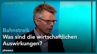 Bahnstreik: Hubertus Bardt zu den wirtschaftlichen Auswirkungen