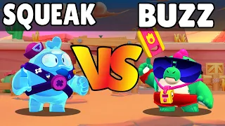 SQUEAK vs BUZZ | BRAWLER OLYMPICS | WHICH IS BETTER? | BRAWL STARS