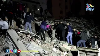 Turkey hit by a 7.8-magnitude earthquake, 284 reported dead