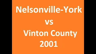 Nelsonville-York vs. Vinton County 2001