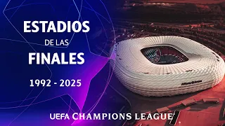 Todos los estadios de las FINALES de Champions League 1992 - 2025 / PARTE 2