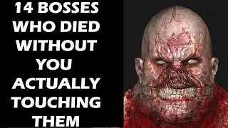 14 Video Game Bosses Who Died Without You Actually Touching Them