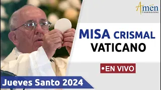 MISA CRISMAL 2024 | VATICANO PADRE CARLOS YEPES (((EN VIVO)))