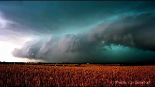 HP Supercell France with severe downburst damage (19/06/2023)