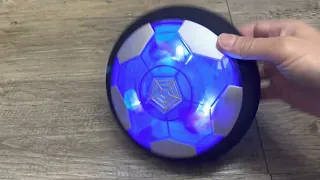 Hover Soccer Ball with Bowling Playset
